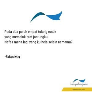 Puisi Tulang Rusuk