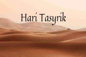 Serba-Serbi Hari Tasyrik yang Istimewa dalam Ajaran Islam 1 Ilustrasi: Hari Tasyrik Lengkap dengan Keutamaannya