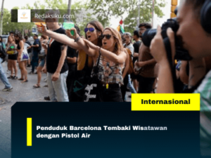 Penduduk Barcelona Tembaki Wisatawan dengan Pistol Air 1 Penduduk Barcelona Tembaki Wisatawan dengan Pistol Air