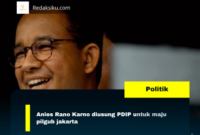 Anies Rano Karno diusung PDIP untuk maju pilgub jakarta