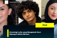 Kronologi Lolly yang Mengamuk Saat Dijemput Nikita Mirzani