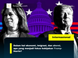 Dalam hal ekonomi, imigrasi, dan aborsi, apa yang menjadi fokus kebijakan Trump-Harris? 1 Dalam hal ekonomi, imigrasi, dan aborsi, apa yang menjadi fokus kebijakan Trump-Harris?