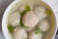 Resep Bakso Ayam dan Kuahnya yang Lezat 