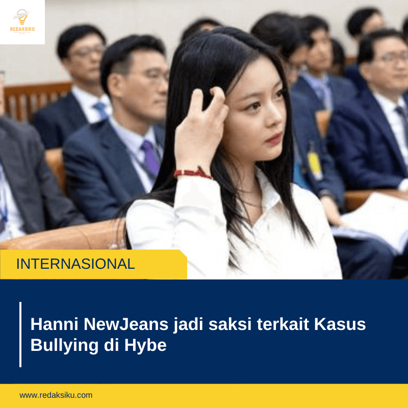 Hanni NewJeans jadi saksi terkait Kasus Bullying di Hybe