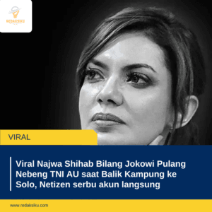 Viral Najwa Shihab Bilang Jokowi Pulang Nebeng TNI AU saat Balik Kampung ke Solo, Netizen serbu akun langsung
