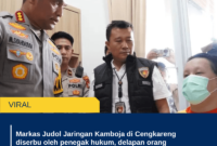 Markas Judol Jaringan Kamboja di Cengkareng diserbu oleh penegak hukum, delapan orang ditangkap