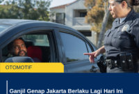 Ganjil Genap Jakarta Berlaku Lagi Hari Ini