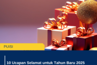 10 Ucapan Selamat untuk Tahun Baru 2025