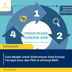 Cara Mudah untuk Sinkronisasi Data Kinerja Tercatat Guru dan PNS di eKinerja BKN