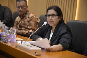 Anggota DPR RI Irma Suryani menegaskan pemda harus bertanggung jawab atas nasib tenaga kesehatan atau nakes honorer yang tak terdata di BKN. (Foto: Dok. DPR RI)