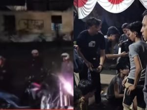 Polisi amankan 14 motor dalam aksi balap liar JLNT Antasari saat patroli besar. (Foto: Instagram @lambe_turah)