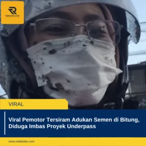 Viral Pemotor Tersiram Adukan Semen di Bitung, Diduga Imbas Proyek Underpass 1 Viral Pemotor Tersiram Adukan Semen di Bitung, Diduga Imbas Proyek Underpass