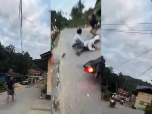 Warga di Kendari jadi korban tabrakan setelah menegur pengendara motor yang diduga berkendara ugal-ugalan. Simak kronologi lengkap kejadiannya. (Foto: Instagram @fakta.indo)