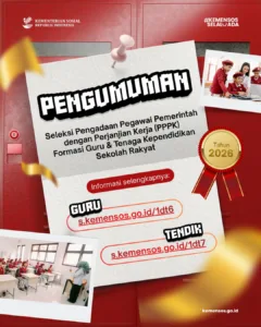 Resmi Dibuka! PPPK Sekolah Rakyat 2026 Sediakan Ribuan Formasi Guru dan Tenaga Kependidikan, Begini Cara Daftarnya 1 Simak informasi PPPK Sekolah Rakyat 2026 mulai jadwal pendaftaran, jumlah formasi, hingga tata cara pendaftaran online. (Foto: Instagram @kemensosri)