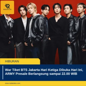 War Tiket BTS Jakarta Hari Ketiga Dibuka Hari Ini, ARMY Presale Berlangsung sampai 22.00 WIB 1 War Tiket BTS Jakarta Hari Ketiga Dibuka Hari Ini, ARMY Presale Berlangsung sampai 22.00 WIB