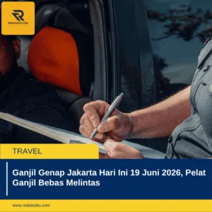 Ganjil Genap Jakarta Hari Ini 19 Juni 2026, Pelat Ganjil Bebas Melintas 1 Ganjil Genap Jakarta Hari Ini 19 Juni 2026, Pelat Ganjil Bebas Melintas